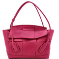 Arco Bag Maxi Intrecciato Leather Medium
