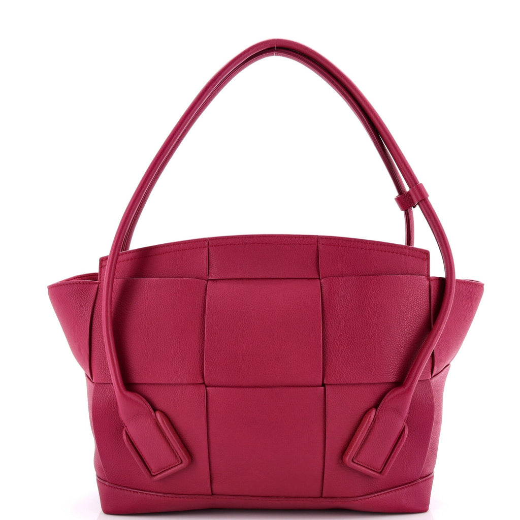 Arco Bag Maxi Intrecciato Leather Medium