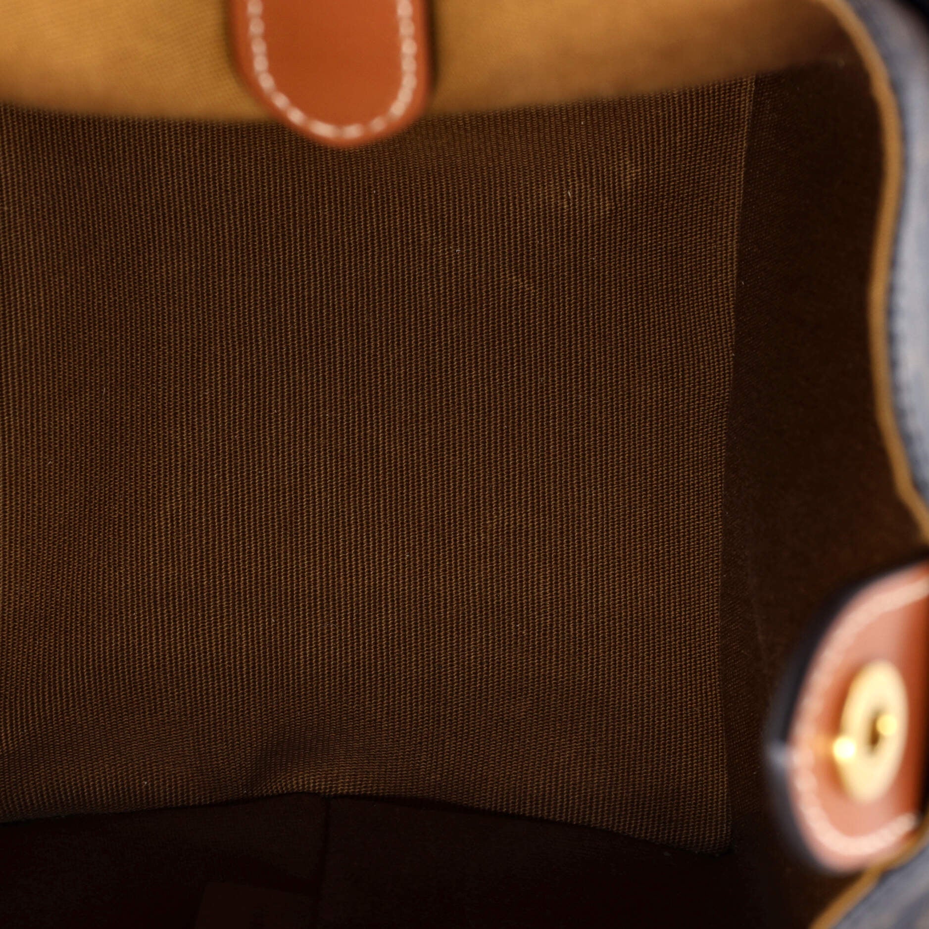Strap Box Top Handle Bag Triomphe Coated Canvas