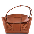 Arco Bag Maxi Intrecciato Leather Medium