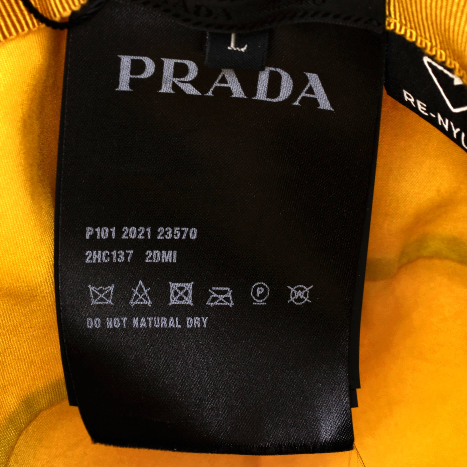 Logo Bucket Hat Re-Nylon