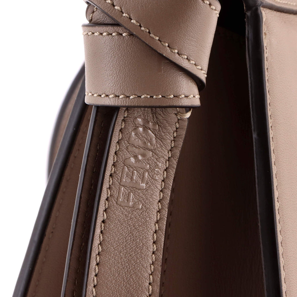 Logo Side Knot Peekaboo ISeeU Bag Leather Small