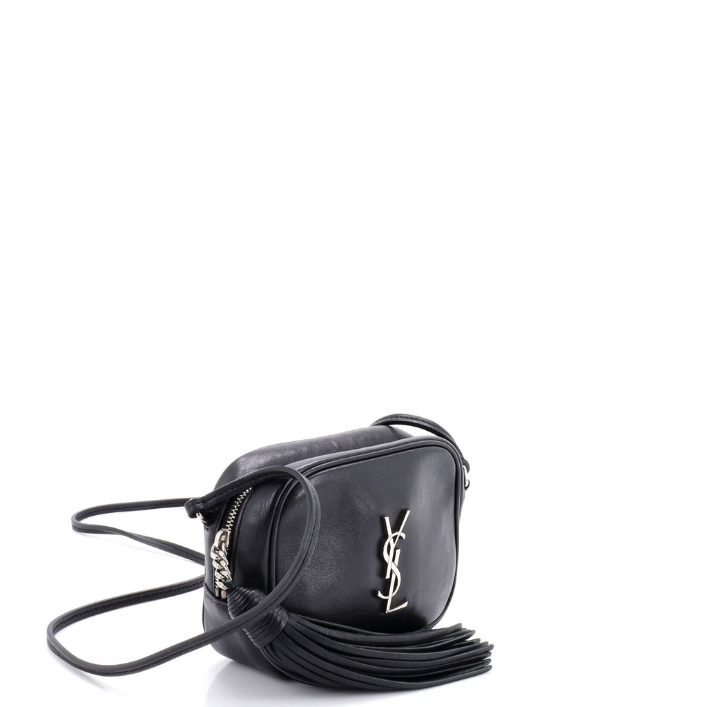 Classic Monogram Blogger Crossbody Bag Leather Small