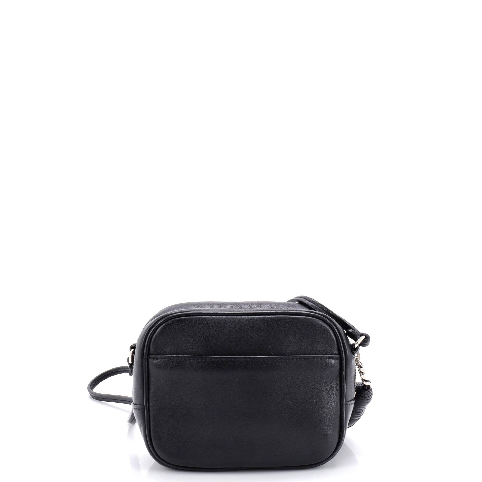 Classic Monogram Blogger Crossbody Bag Leather Small