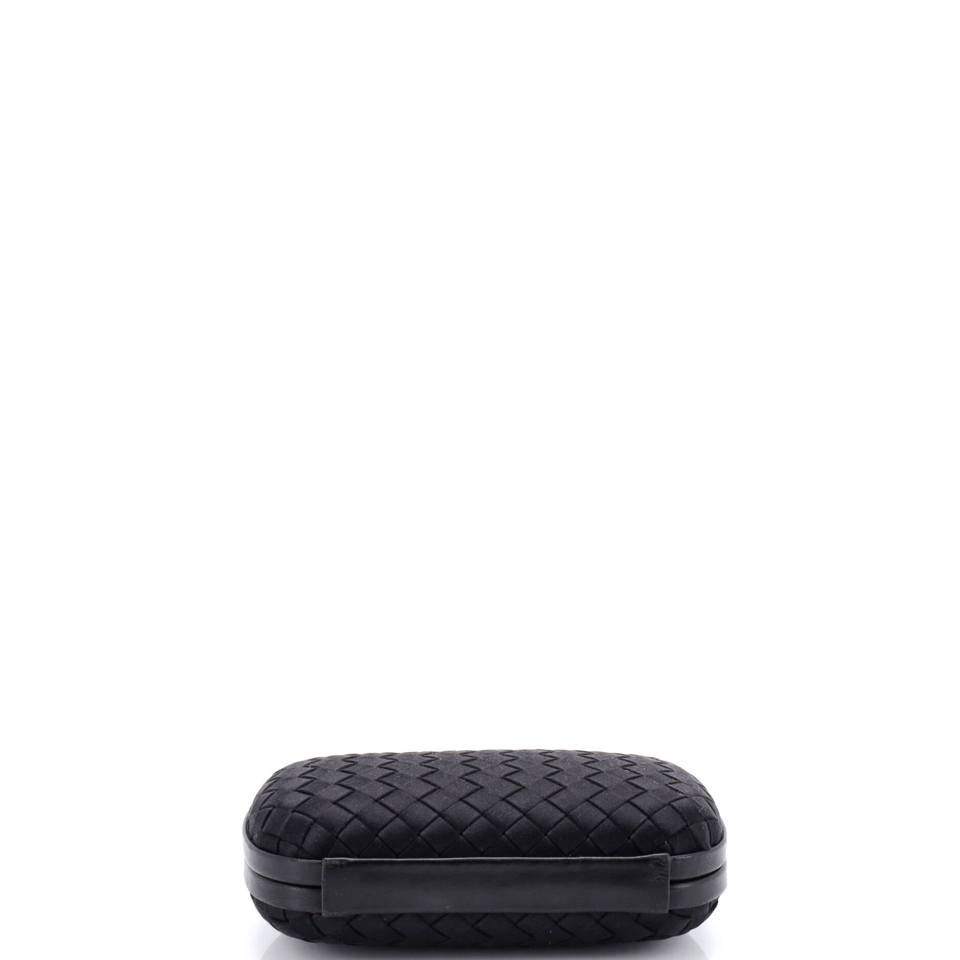 Box Knot Clutch Intrecciato Satin Small