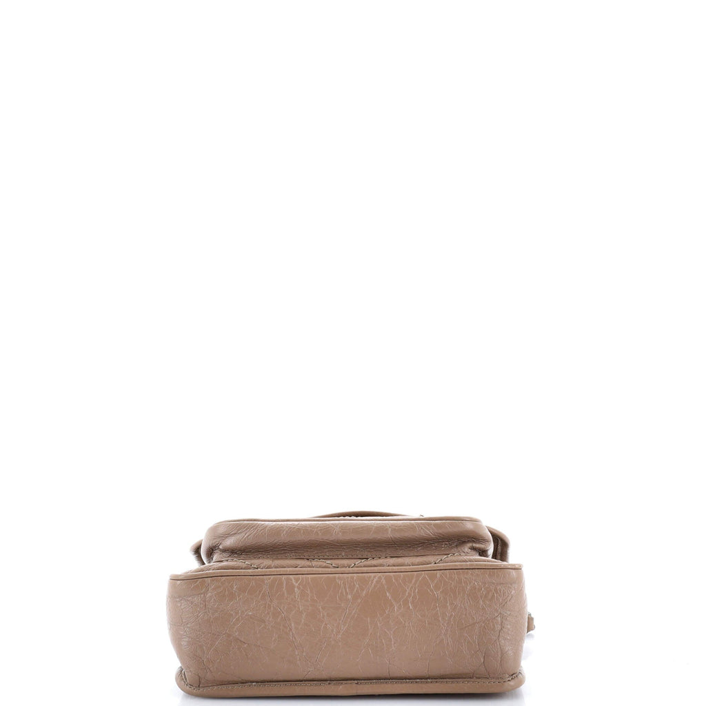 Niki Chain Flap Bag Matelasse Chevron Leather Baby