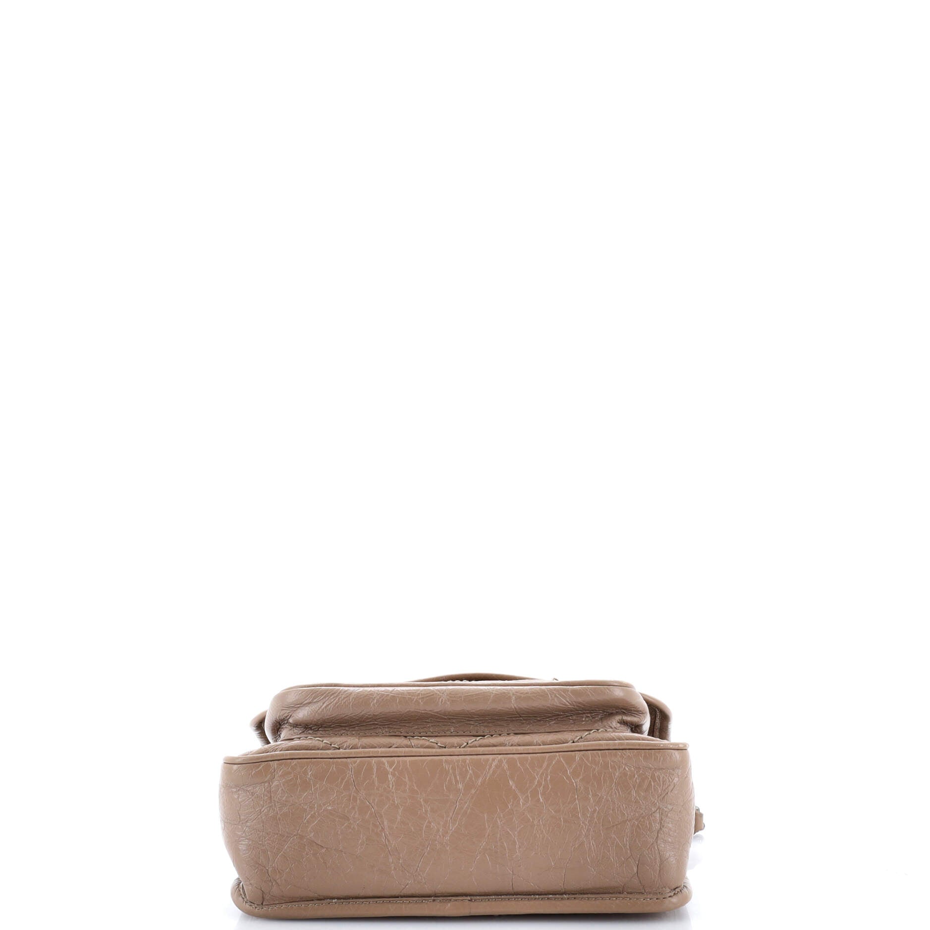 Niki Chain Flap Bag Matelasse Chevron Leather Baby