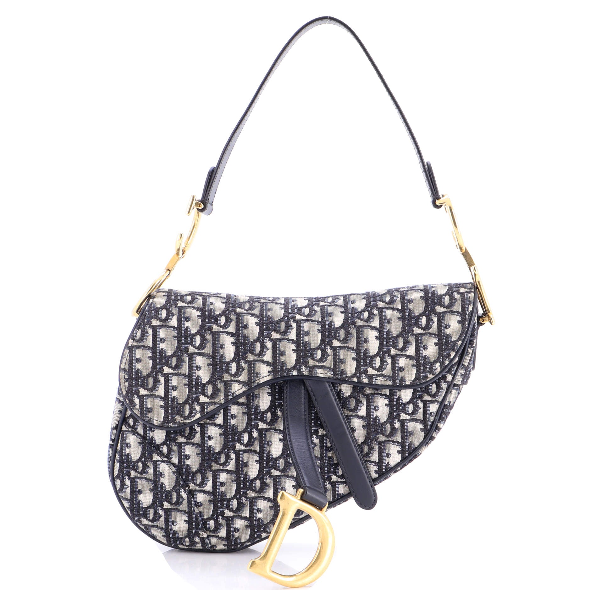 Saddle Handbag Oblique Canvas Medium