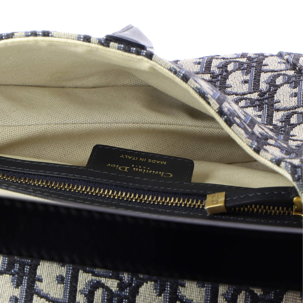 Saddle Handbag Oblique Canvas Medium