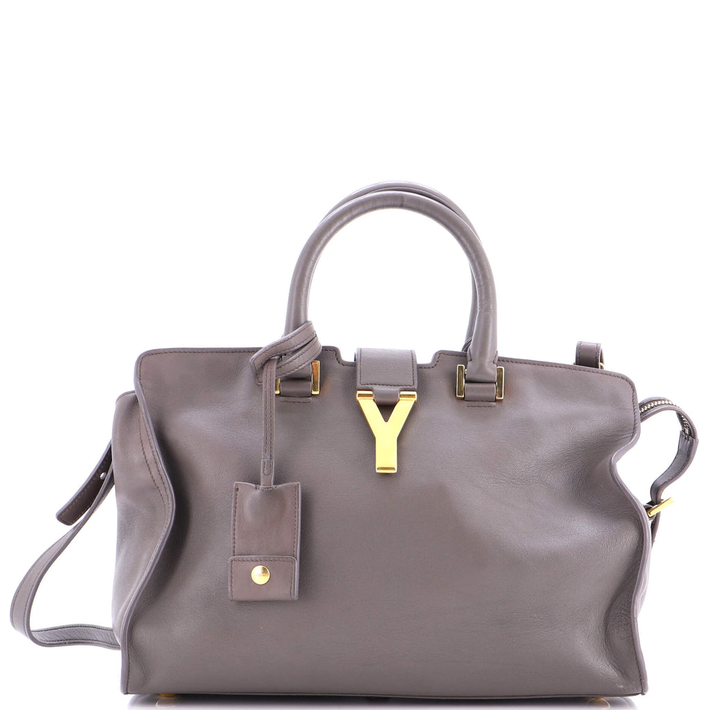 Classic Y Cabas Leather Small