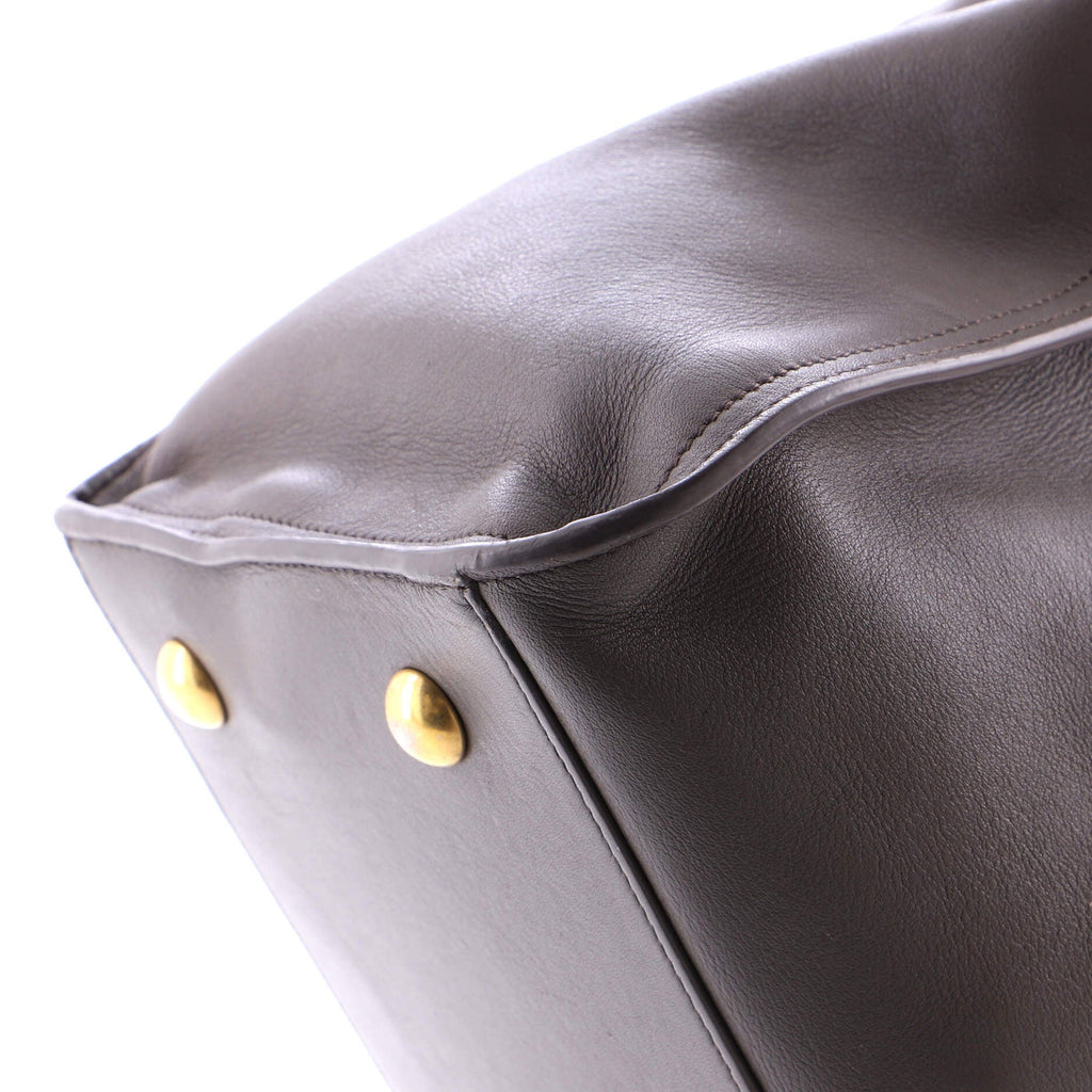 Classic Y Cabas Leather Small