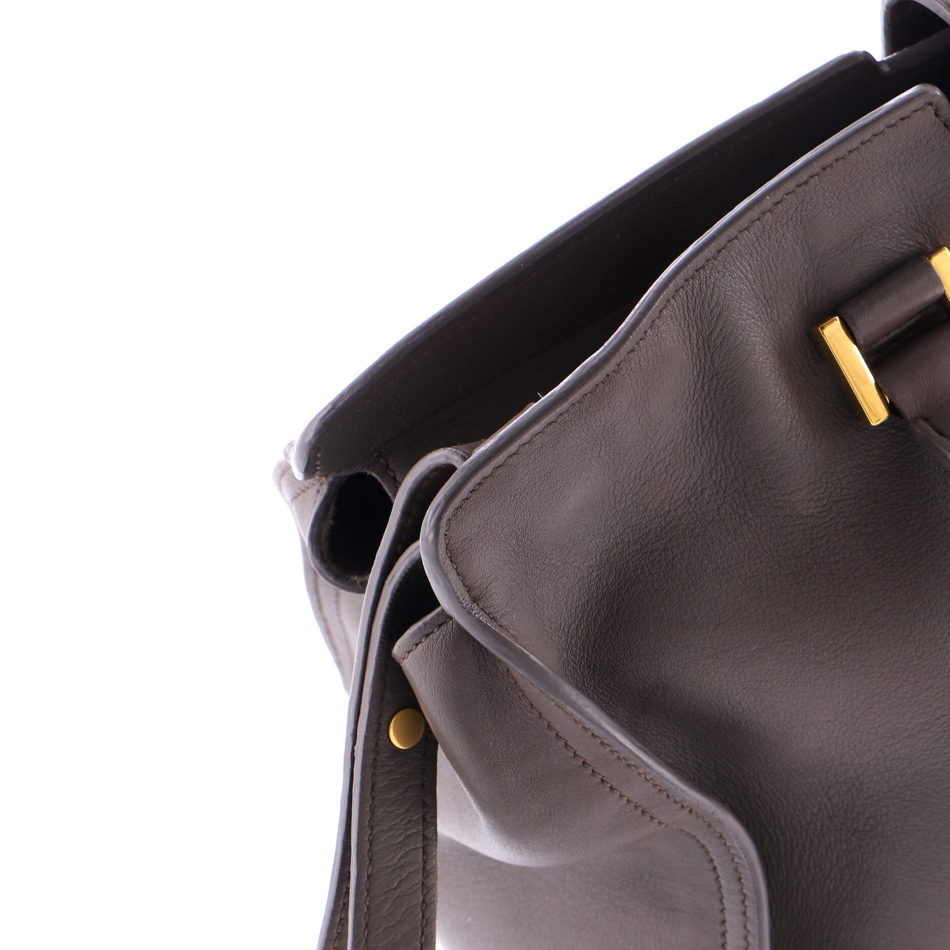 Classic Y Cabas Leather Small