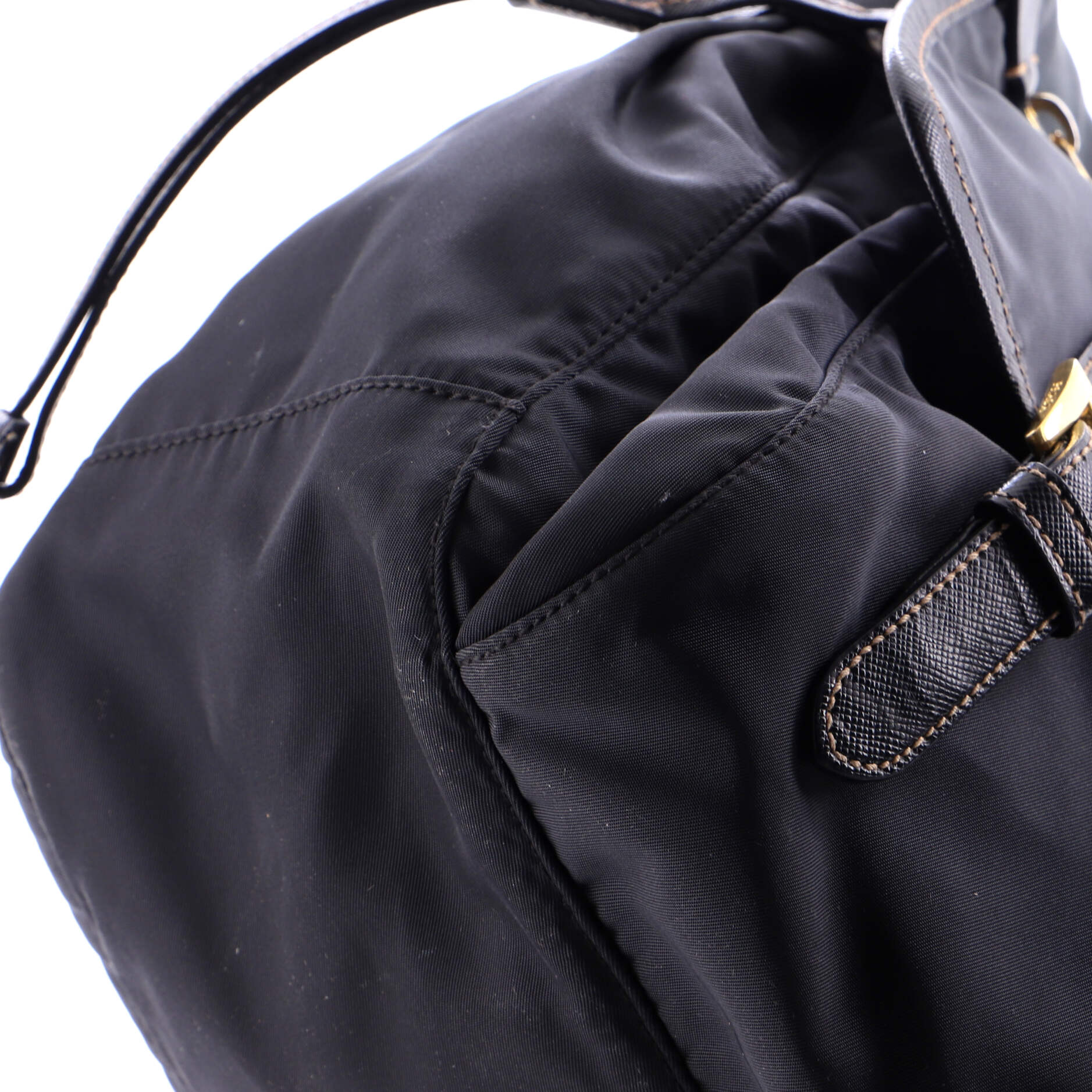Double Buckle Flap Camera Bag Tessuto Medium