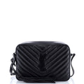 Lou Camera Bag Matelasse Chevron Leather Small