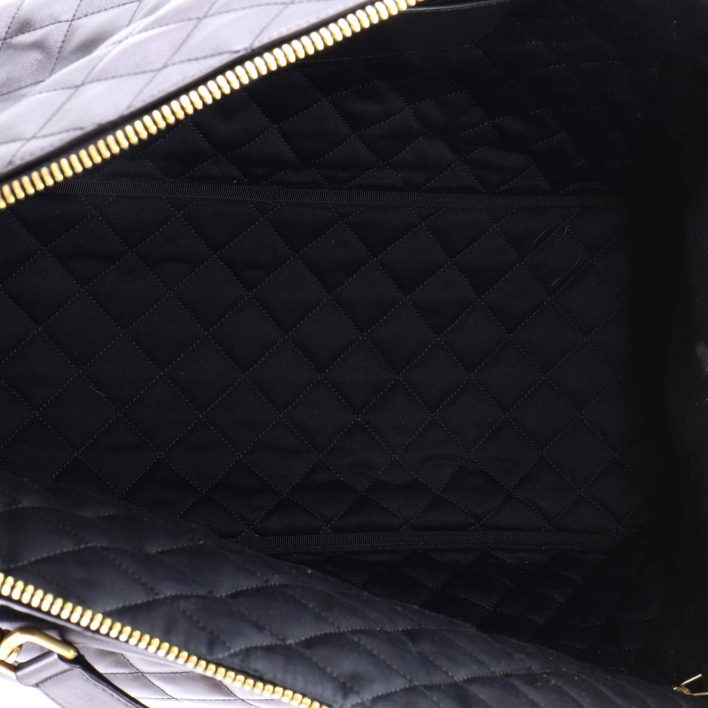 ES Giant Travel Bag Quilted Leather