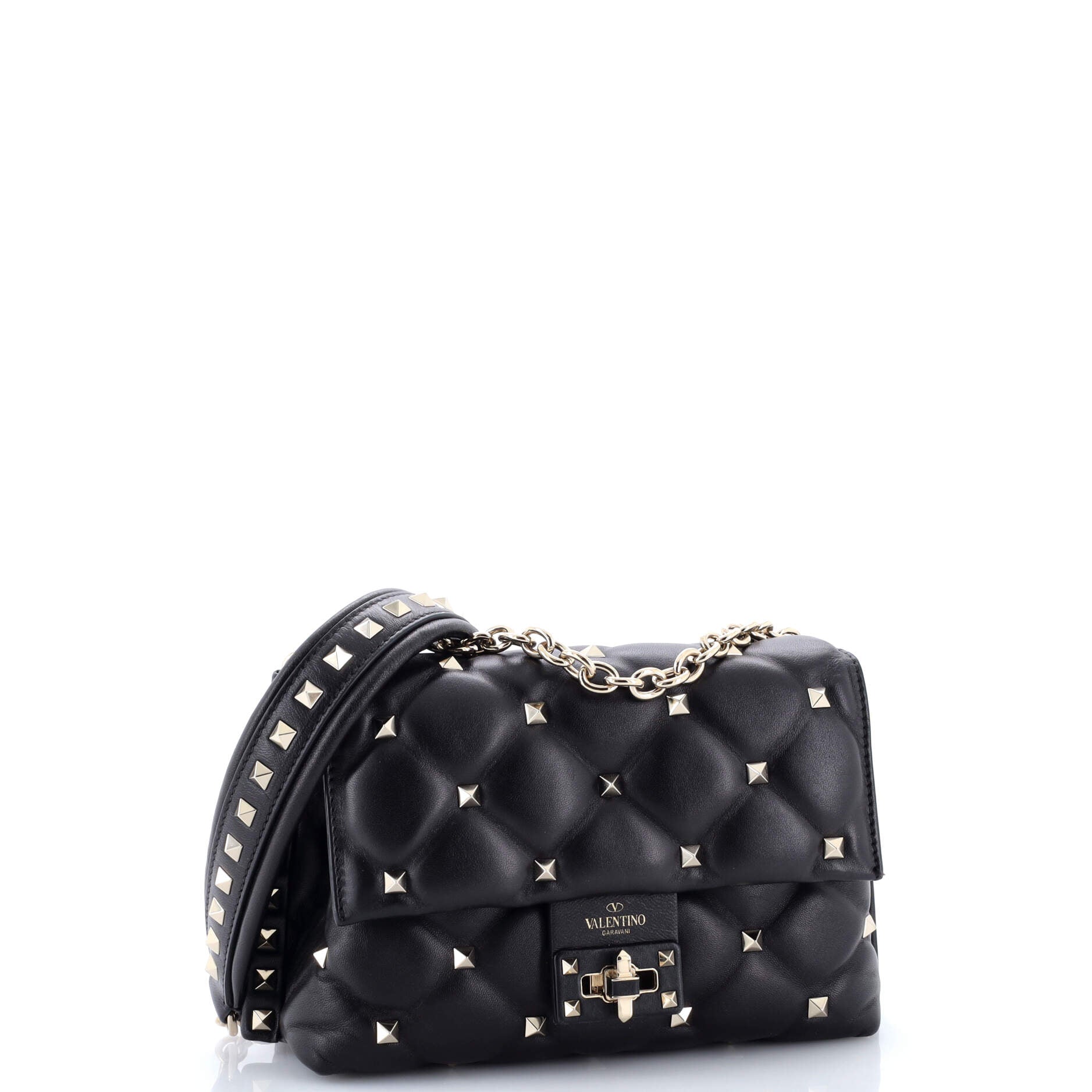 Candystud Crossbody Bag Leather Small