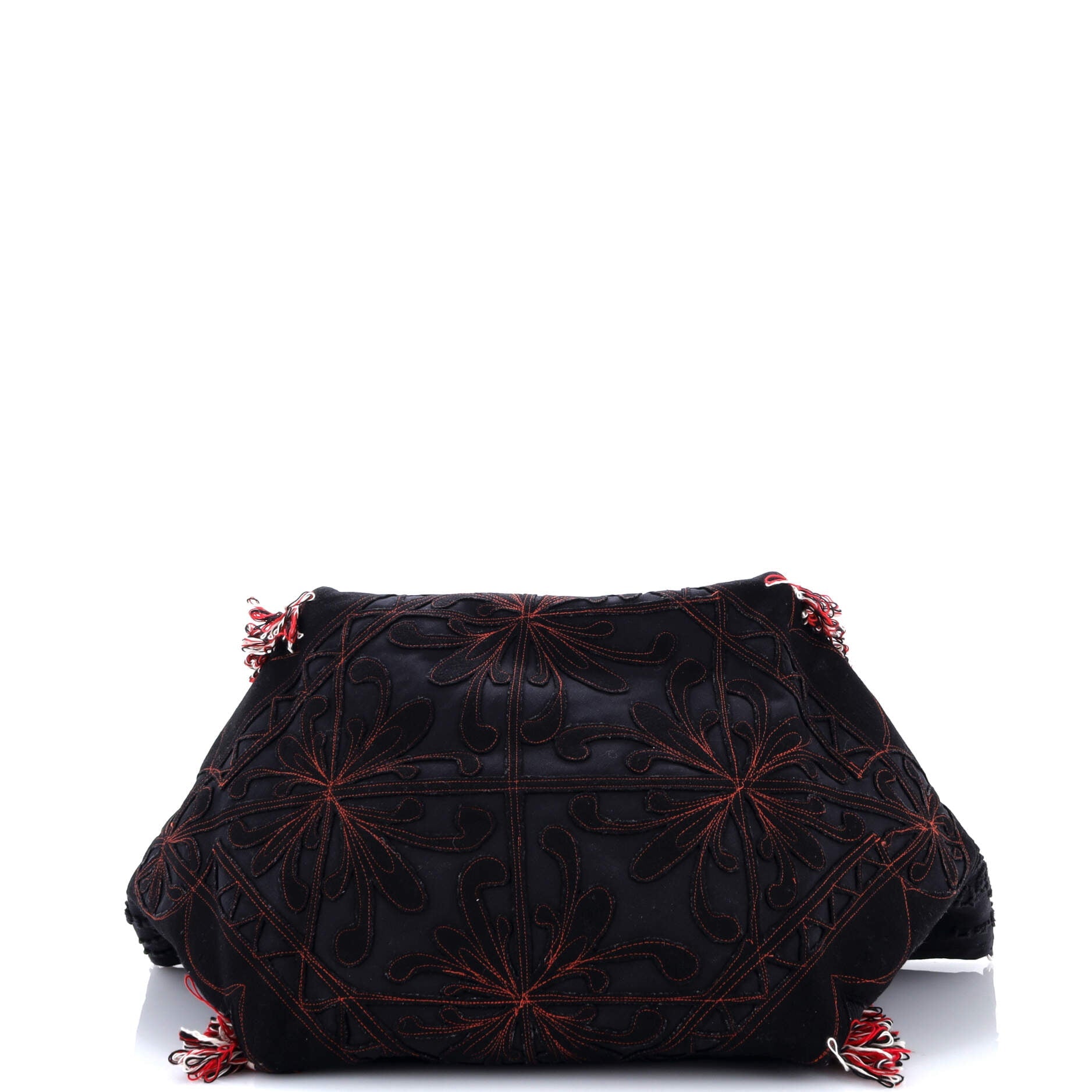 Caba Tote Motif Embroidered Jacquard Large