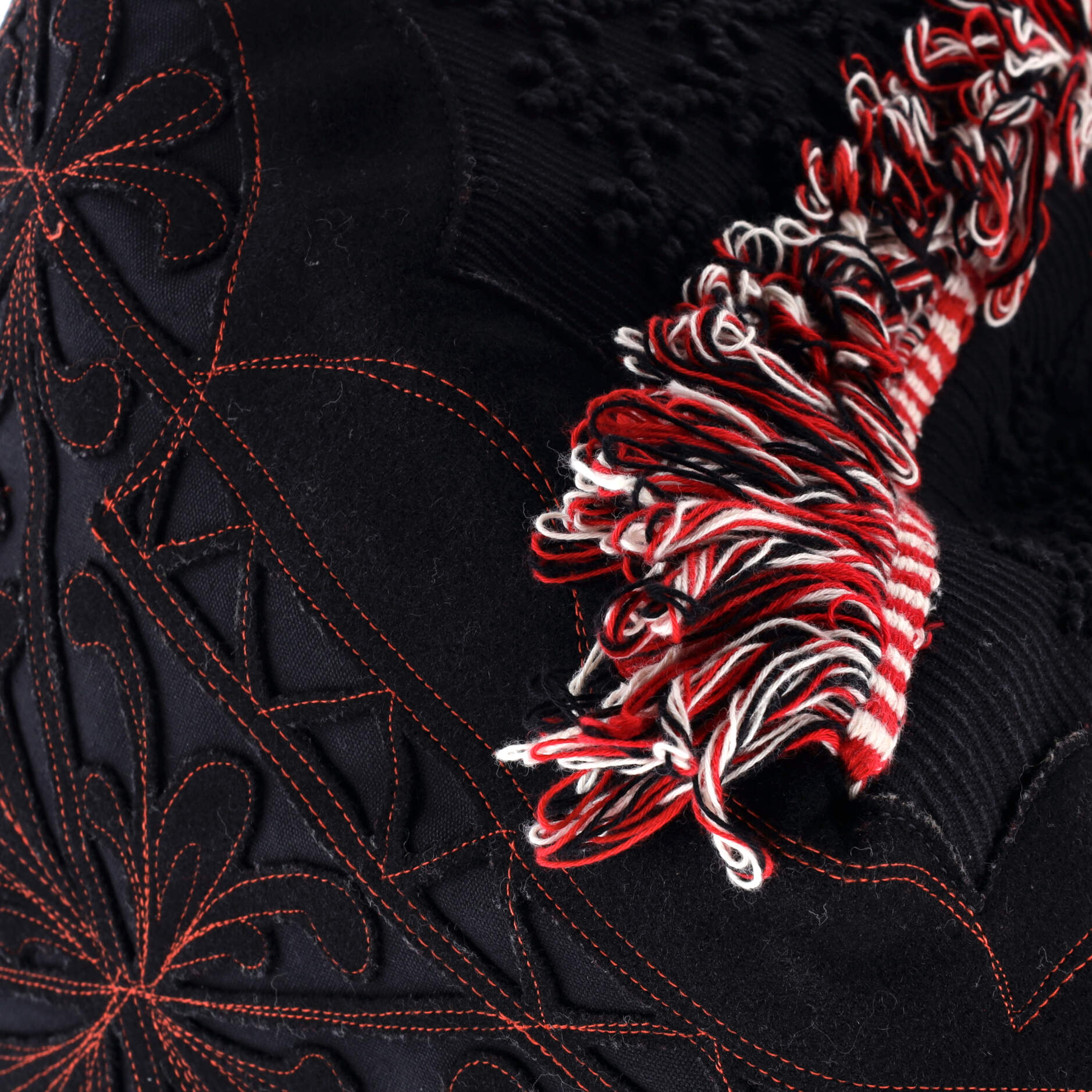 Caba Tote Motif Embroidered Jacquard Large