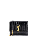 Vicky Wallet on Chain Vertical Quilted Patent