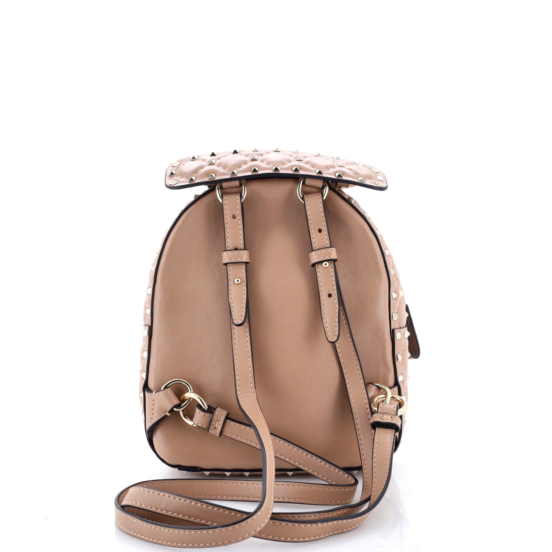 Rockstud Spike Backpack Quilted Leather Mini