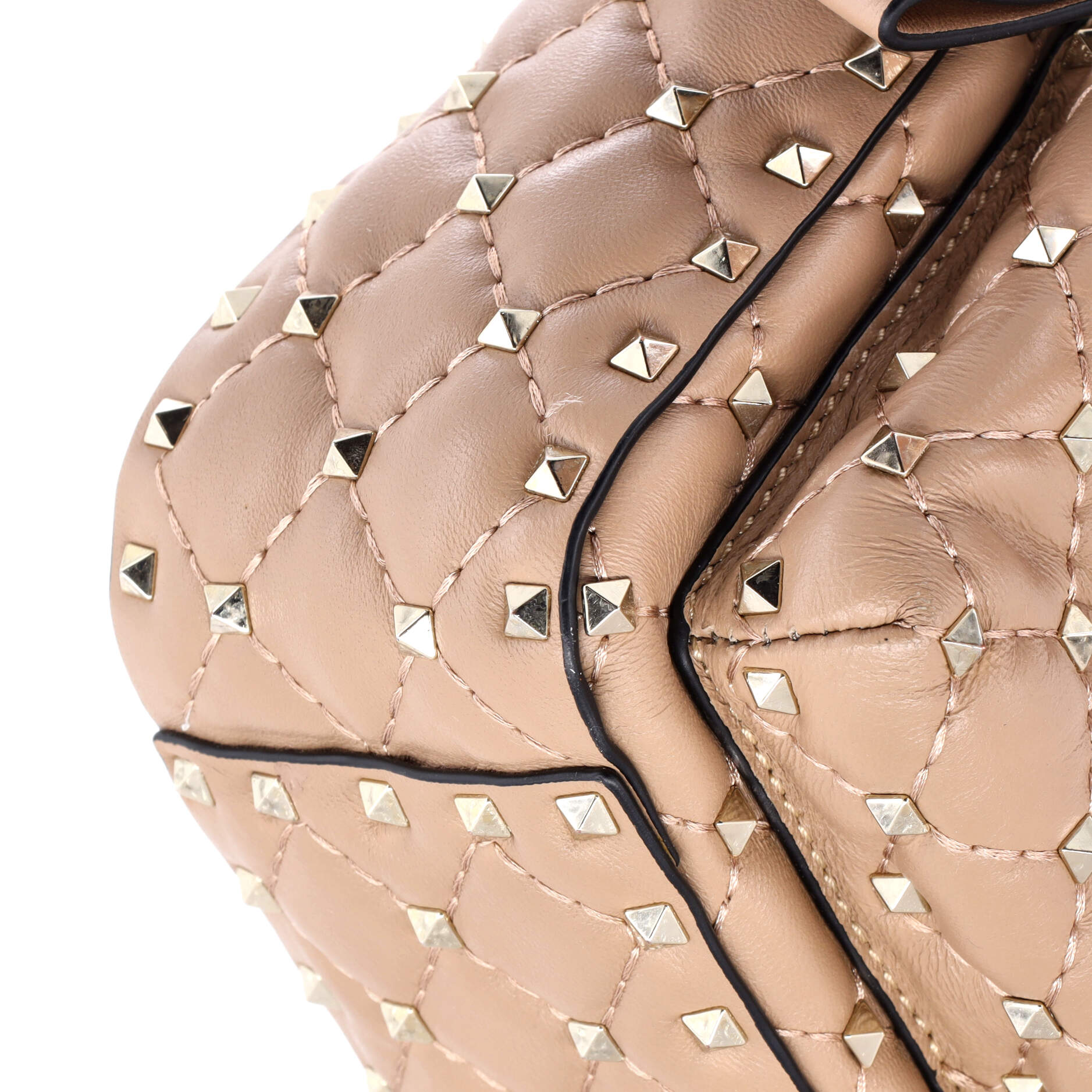 Rockstud Spike Backpack Quilted Leather Mini