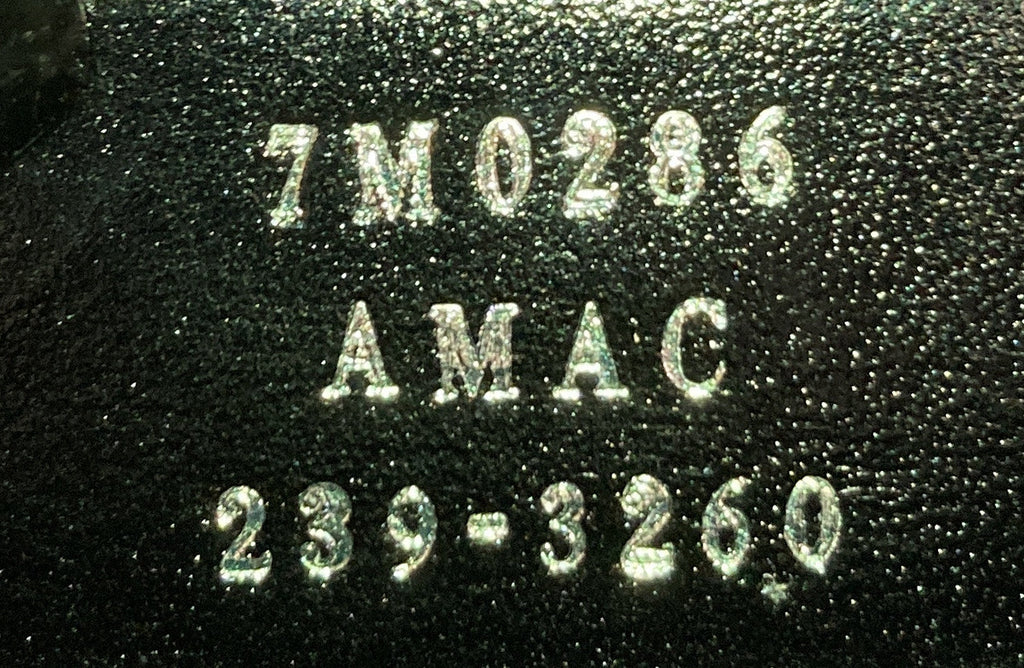 Logo Camera Bag Embossed Leather