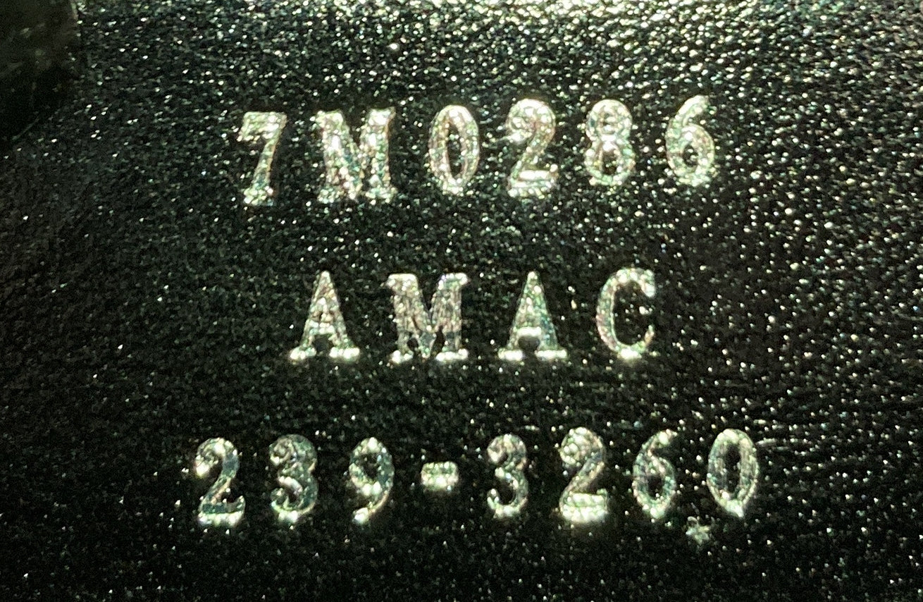 Logo Camera Bag Embossed Leather