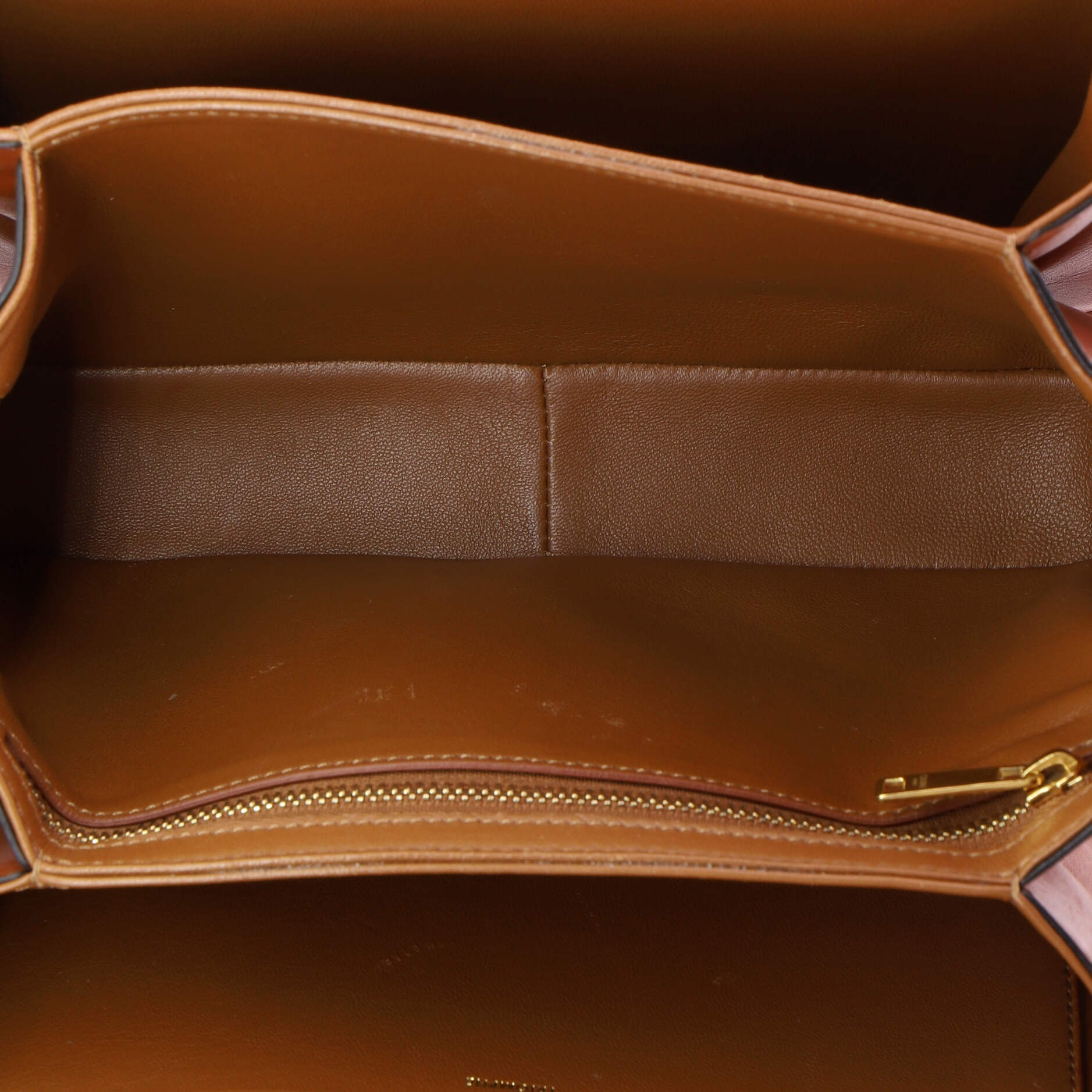 Triomphe Shoulder Bag Canvas with Leather Medium