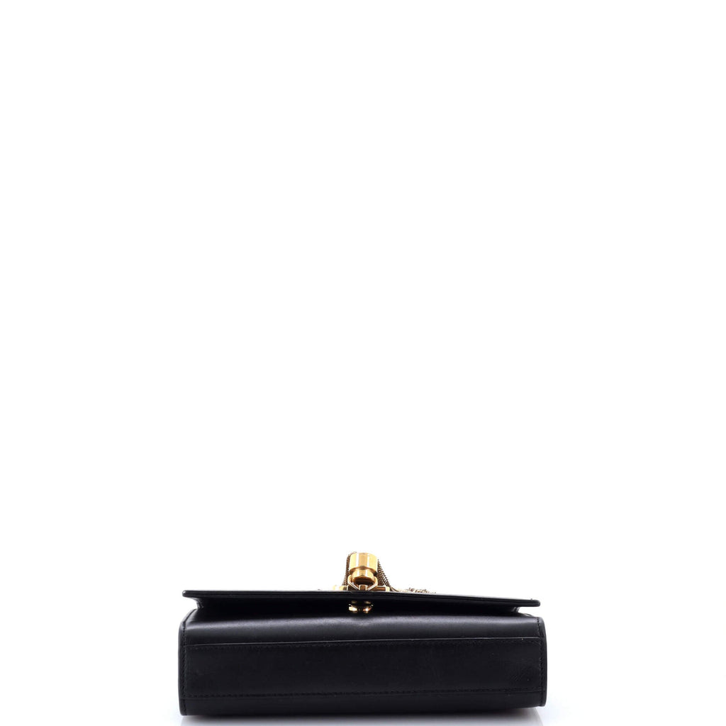 Classic Monogram Tassel Crossbody Bag Leather Small