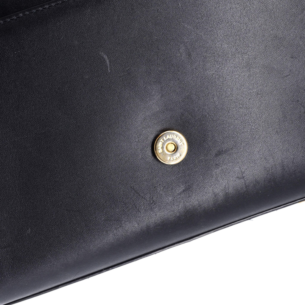 Classic Monogram Tassel Crossbody Bag Leather Small