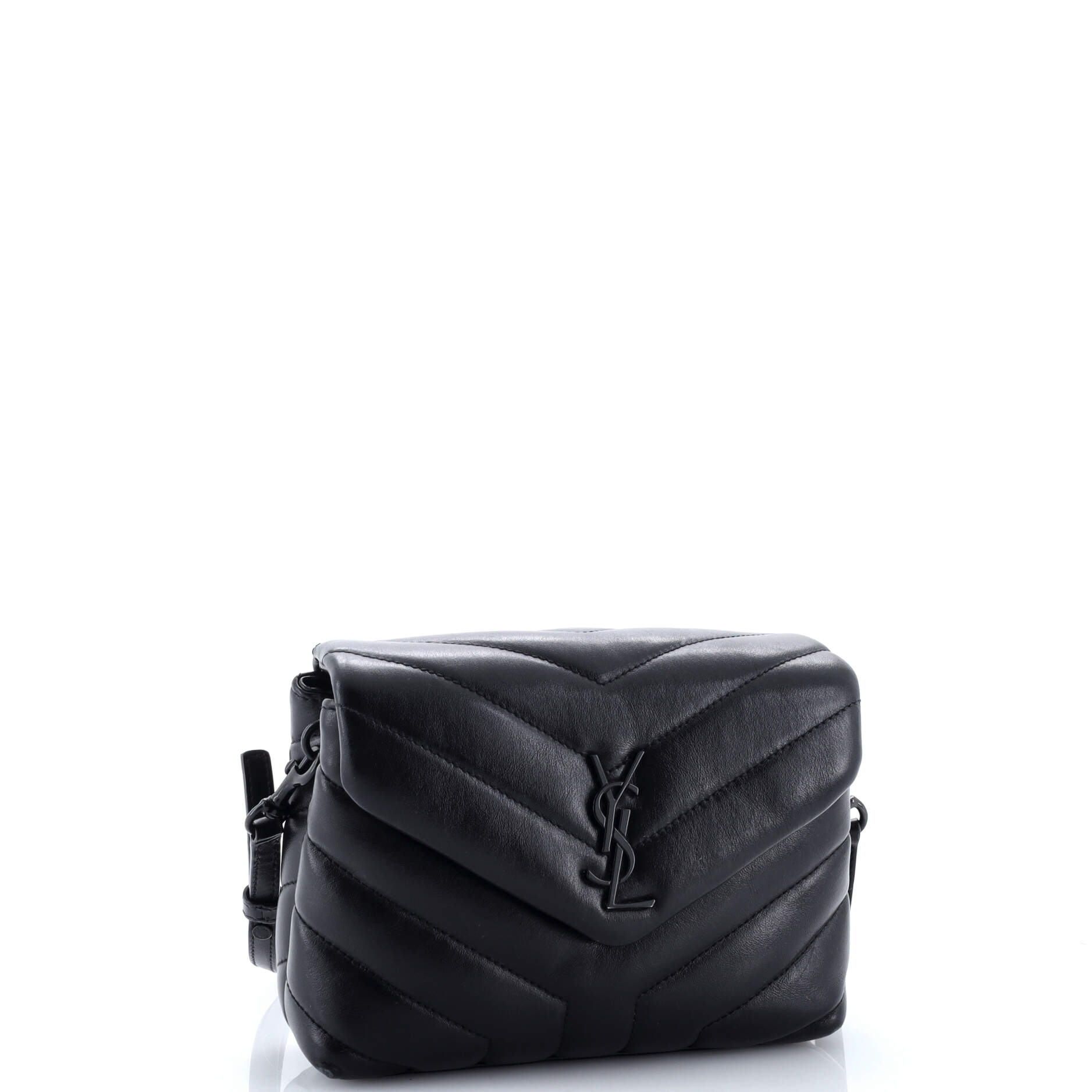 Loulou Shoulder Bag Matelasse Chevron Leather Toy