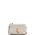Becky Double Zip Crossbody Bag Quilted Leather Mini