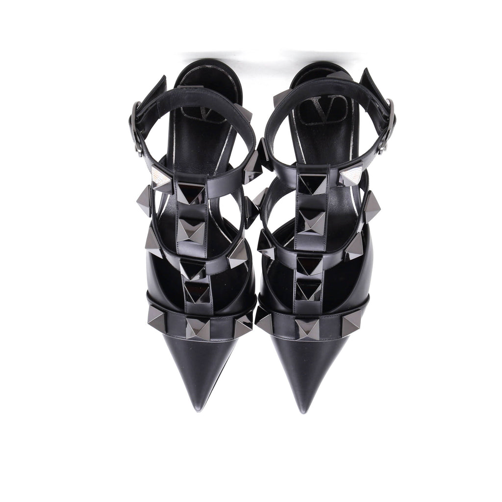 Women's Roman Stud Pumps Leather