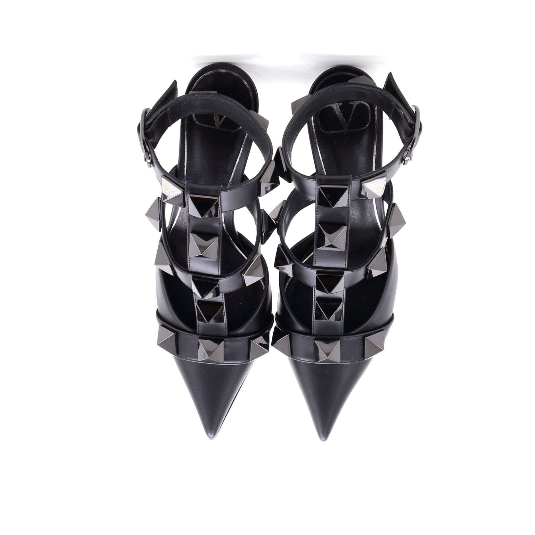 Women's Roman Stud Pumps Leather