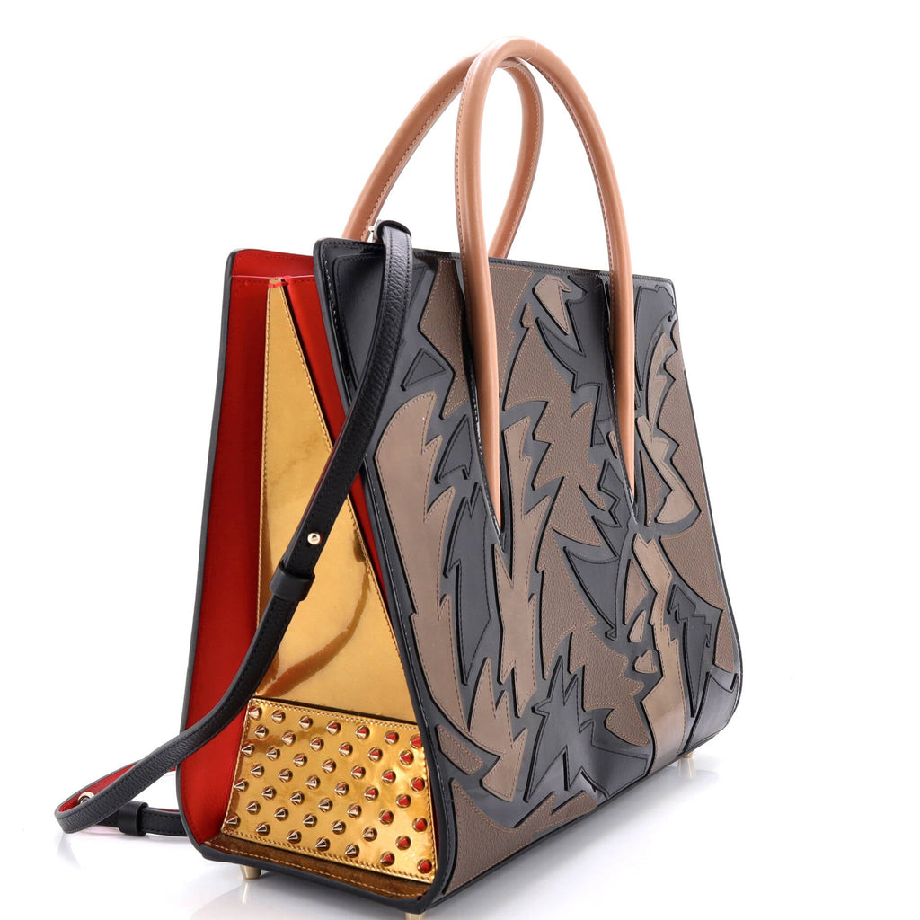 Paloma Tote Mixed Patchwork Leather Large