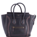 Luggage Bag Smooth Leather Micro