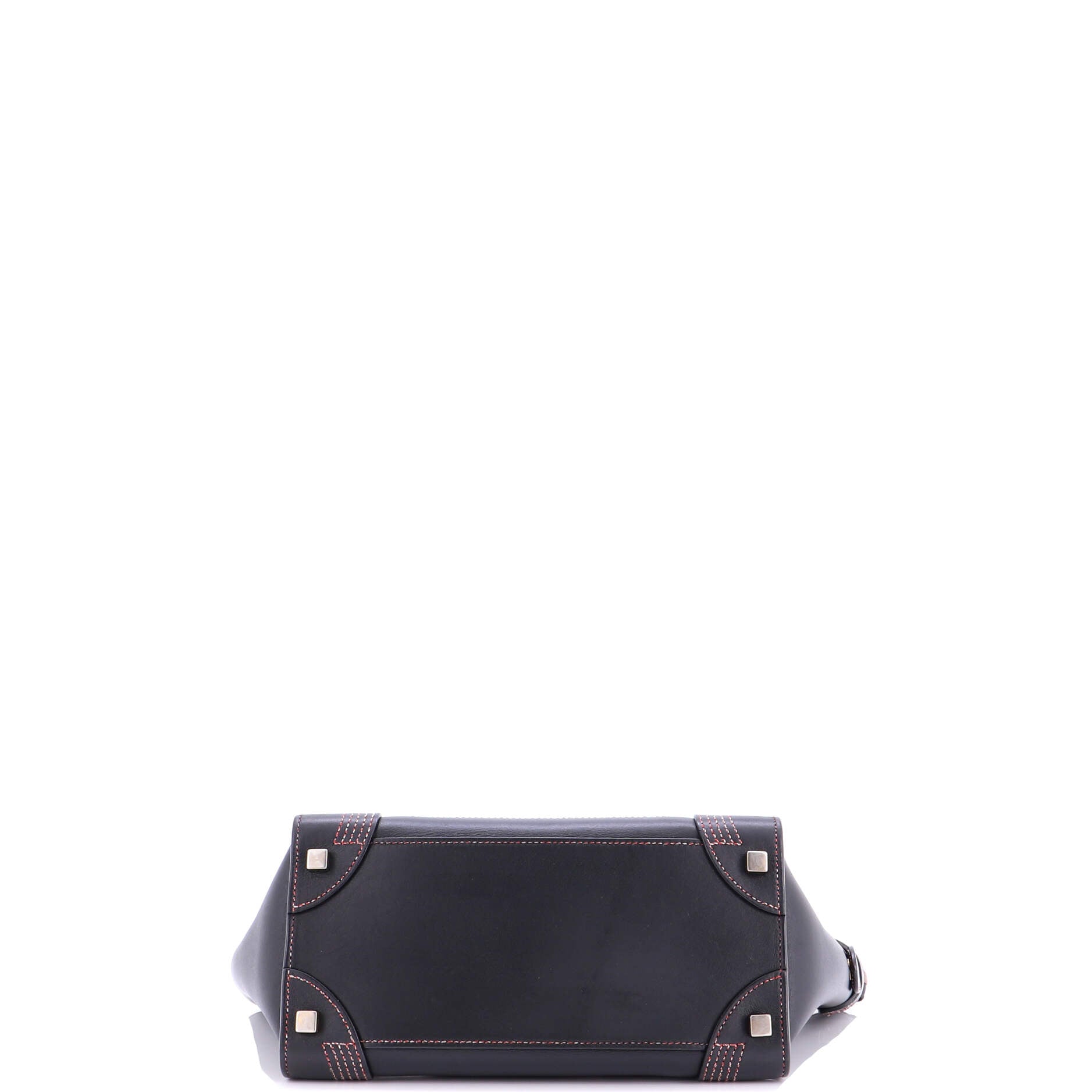 Luggage Bag Smooth Leather Micro