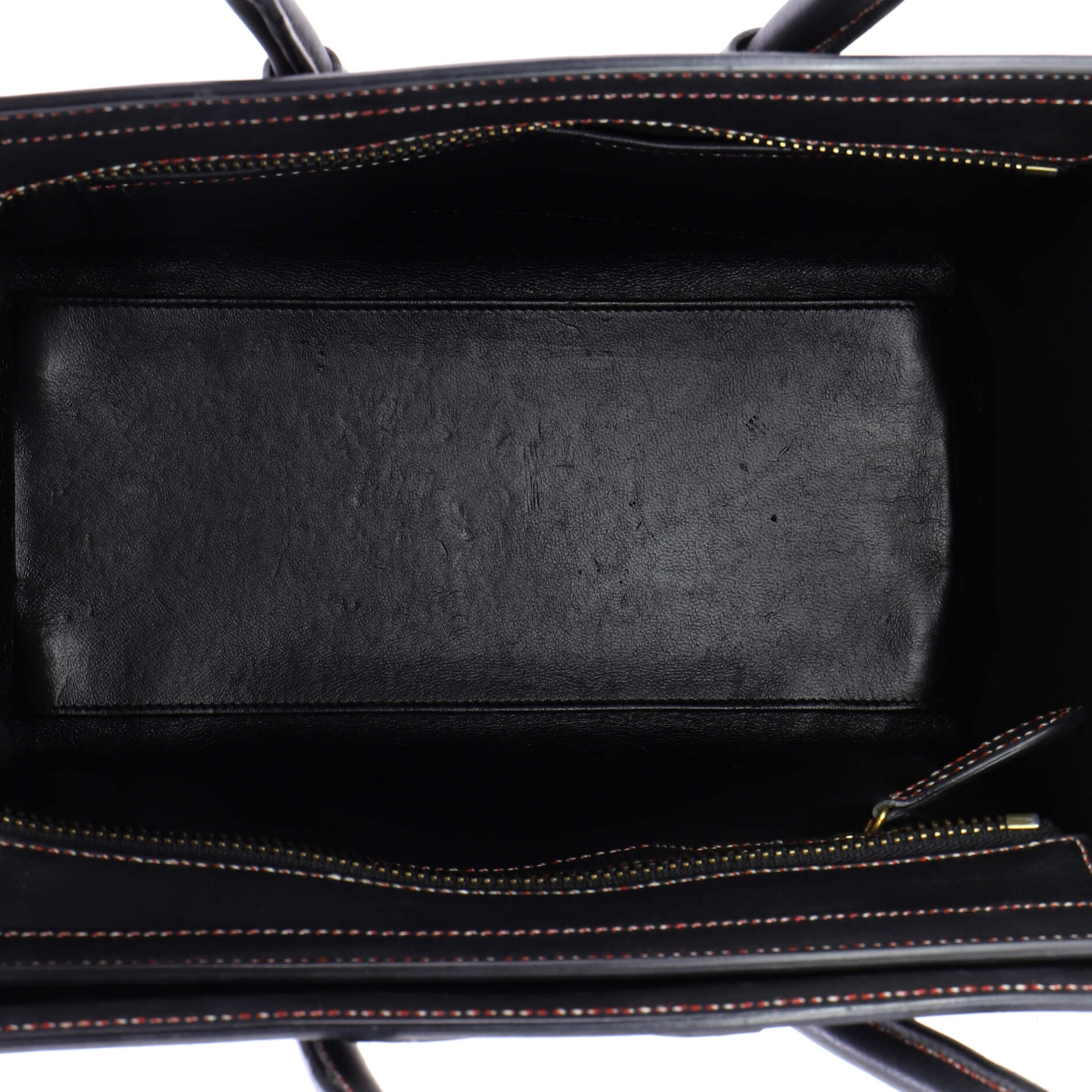 Luggage Bag Smooth Leather Micro