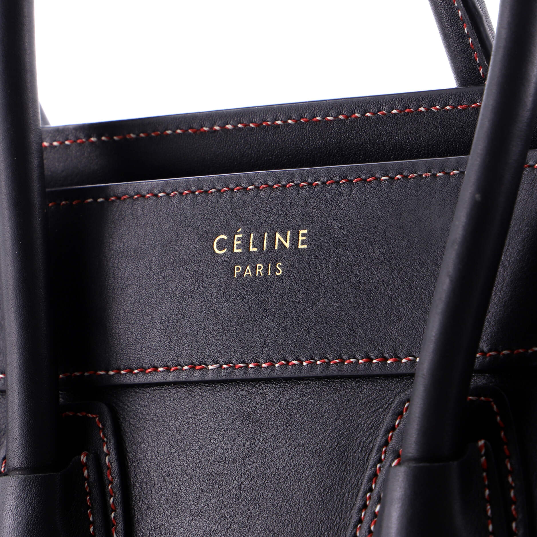 Luggage Bag Smooth Leather Micro