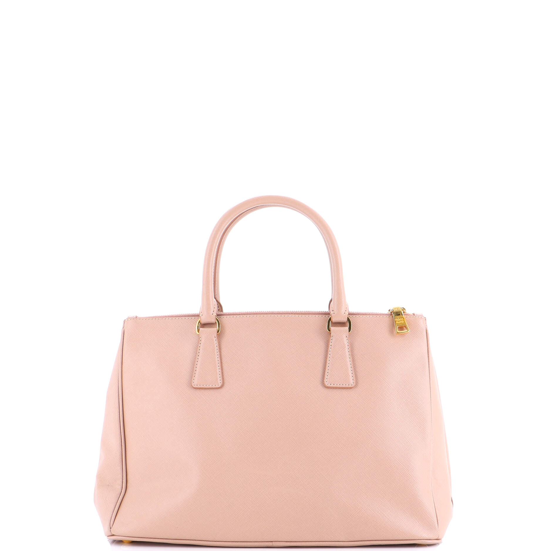 Double Zip Lux Tote Saffiano Leather Medium