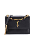 Sunset Crossbody Bag Leather Medium