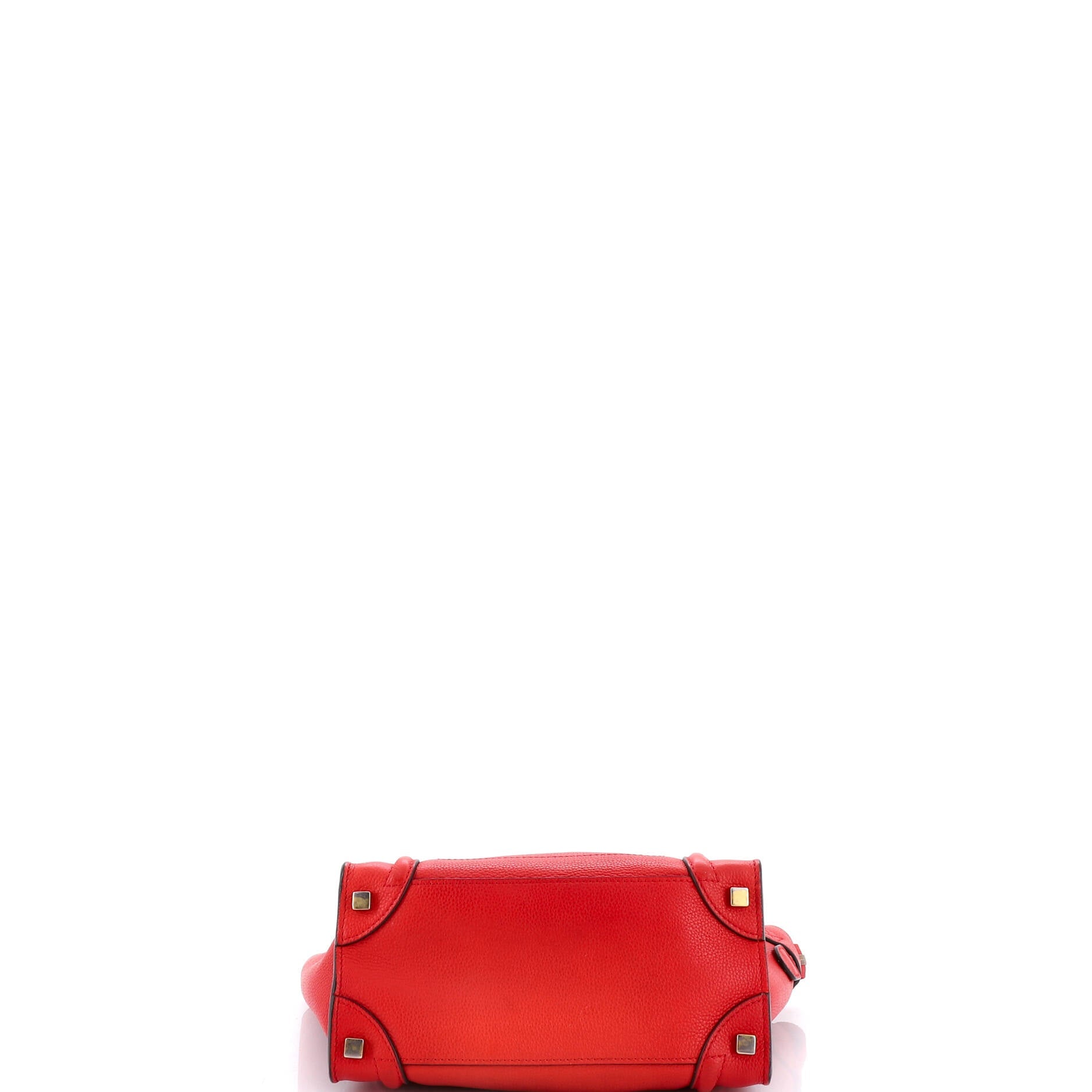 Luggage Bag Grainy Leather Micro