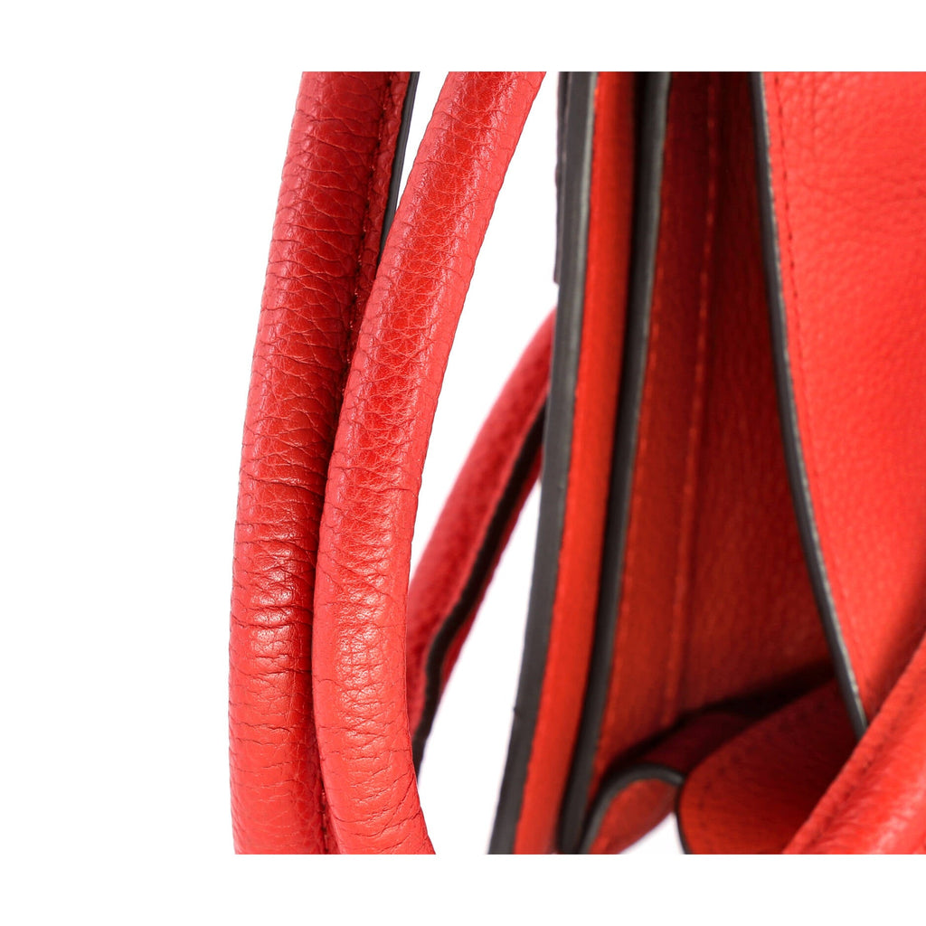 Luggage Bag Grainy Leather Micro
