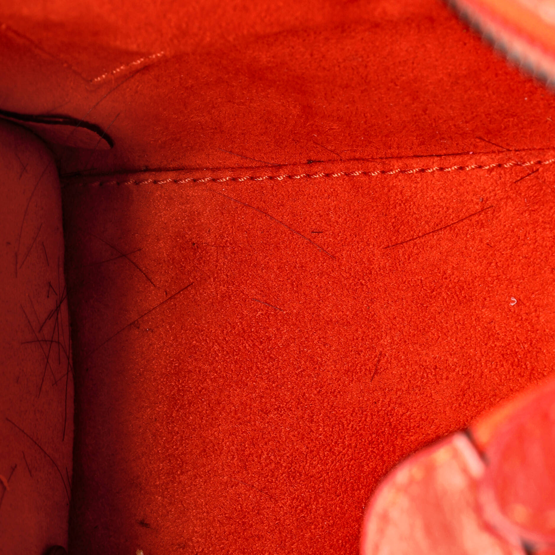 Luggage Bag Grainy Leather Nano