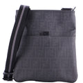 Front Pocket Messenger Bag Zucca Coated Canvas Medium