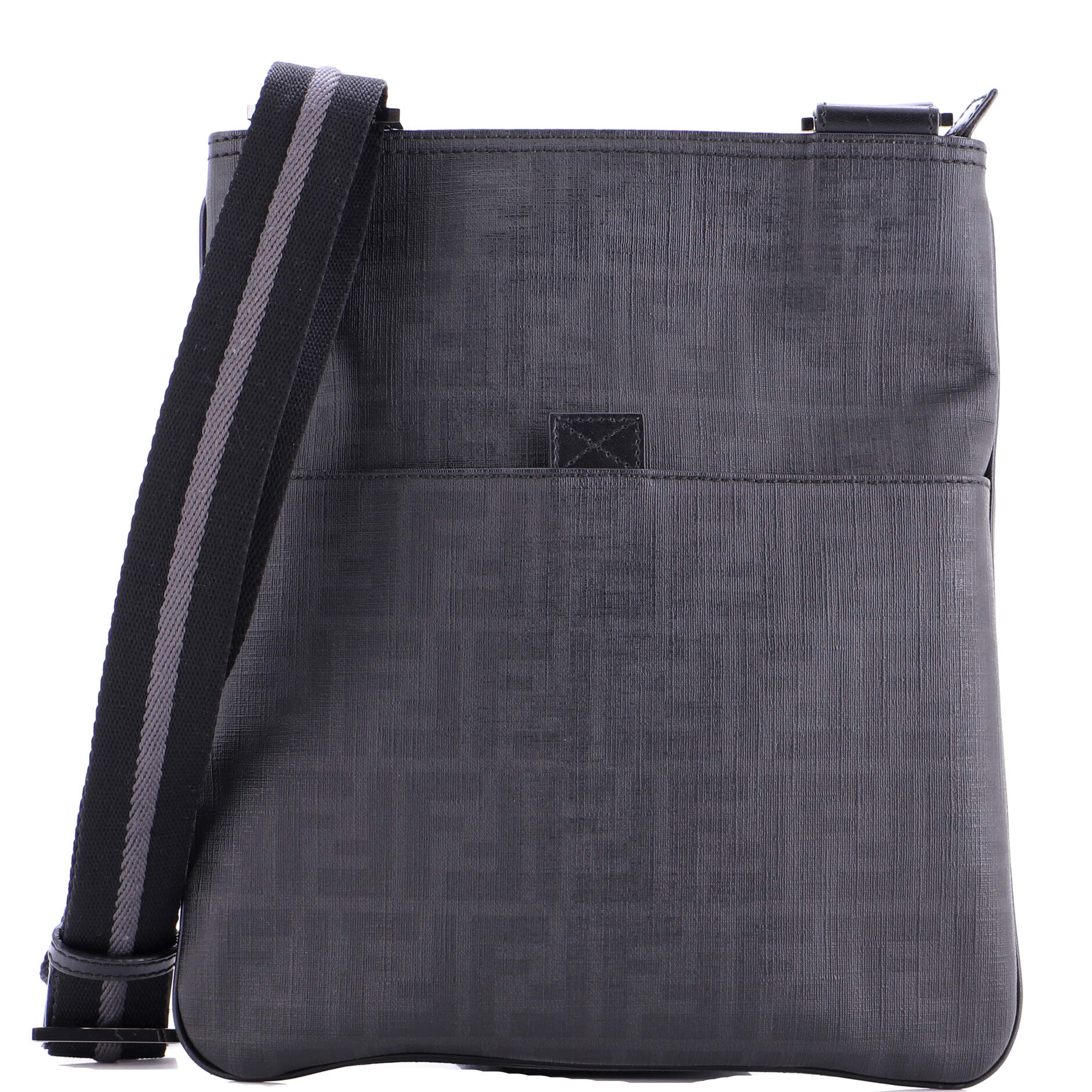 Front Pocket Messenger Bag Zucca Coated Canvas Medium