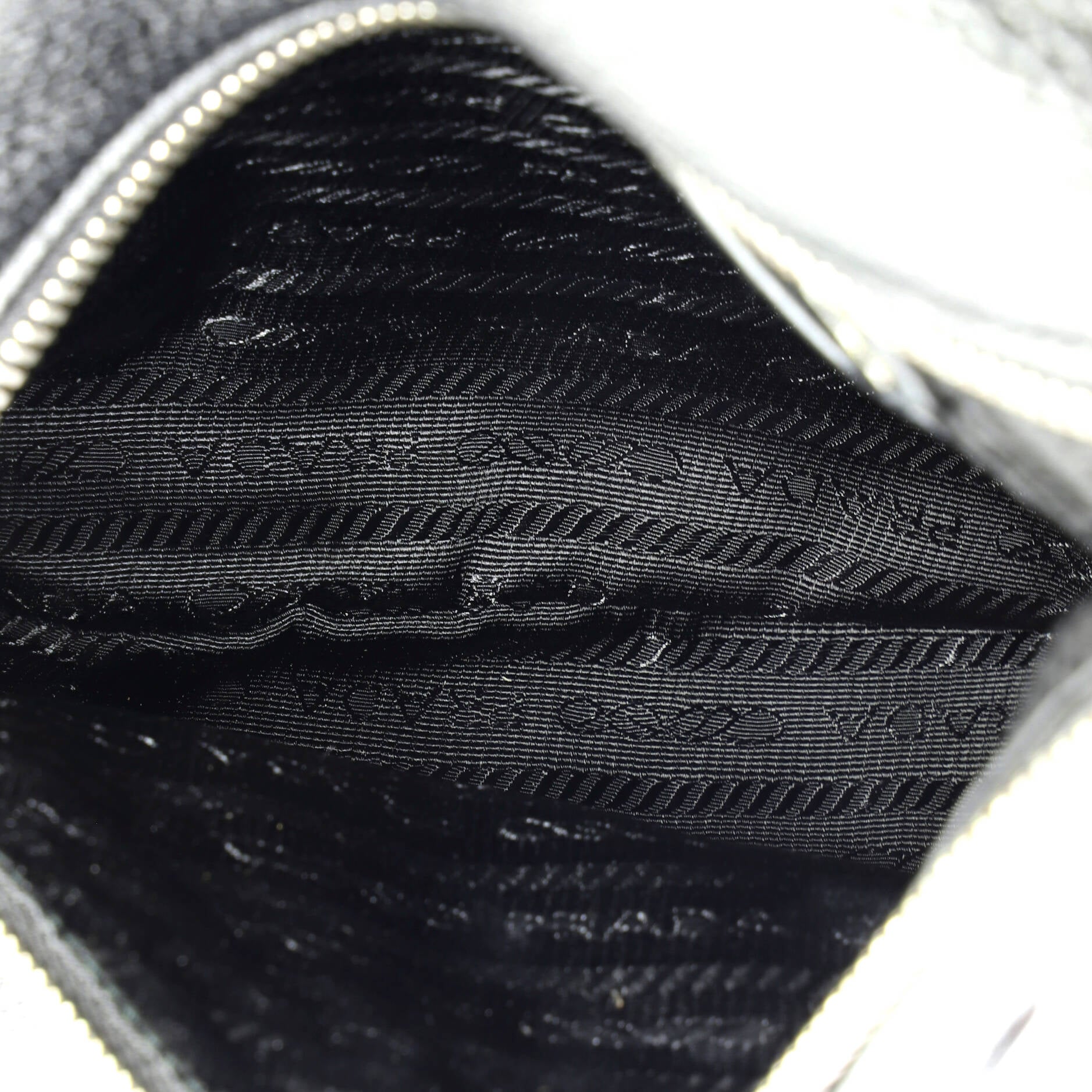 Triangle Logo Sling Bag Leather