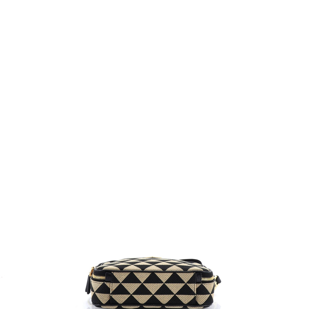 Symbole Zip Around Shoulder Bag Jacquard