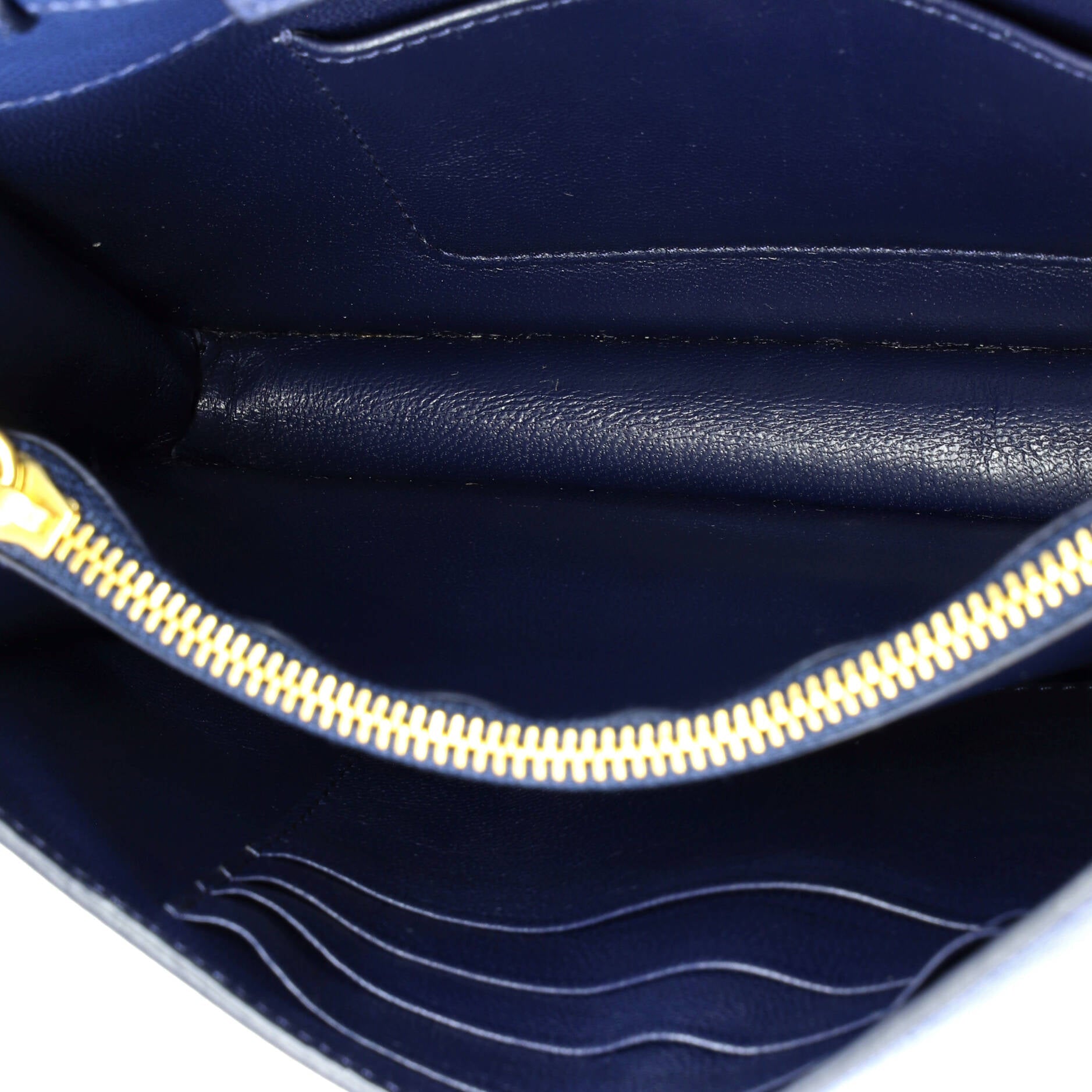 Chain Wallet Crossbody Saffiano Leather