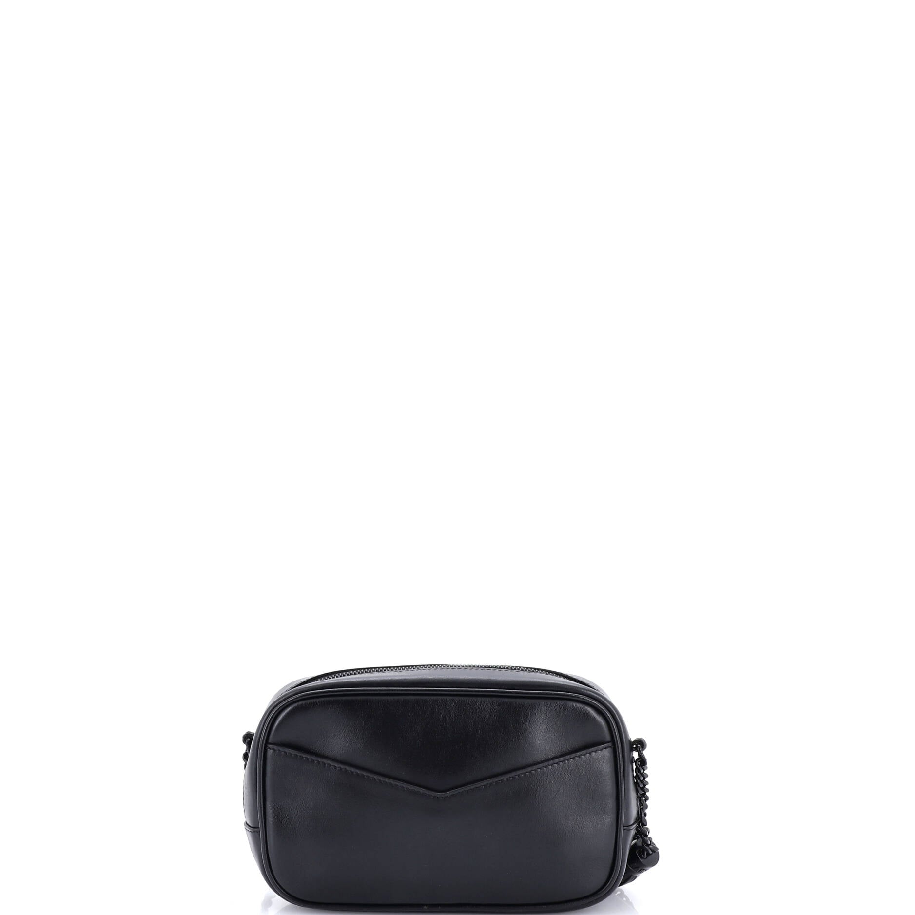 Lou Camera Bag Glitter Jacquard and Leather Mini